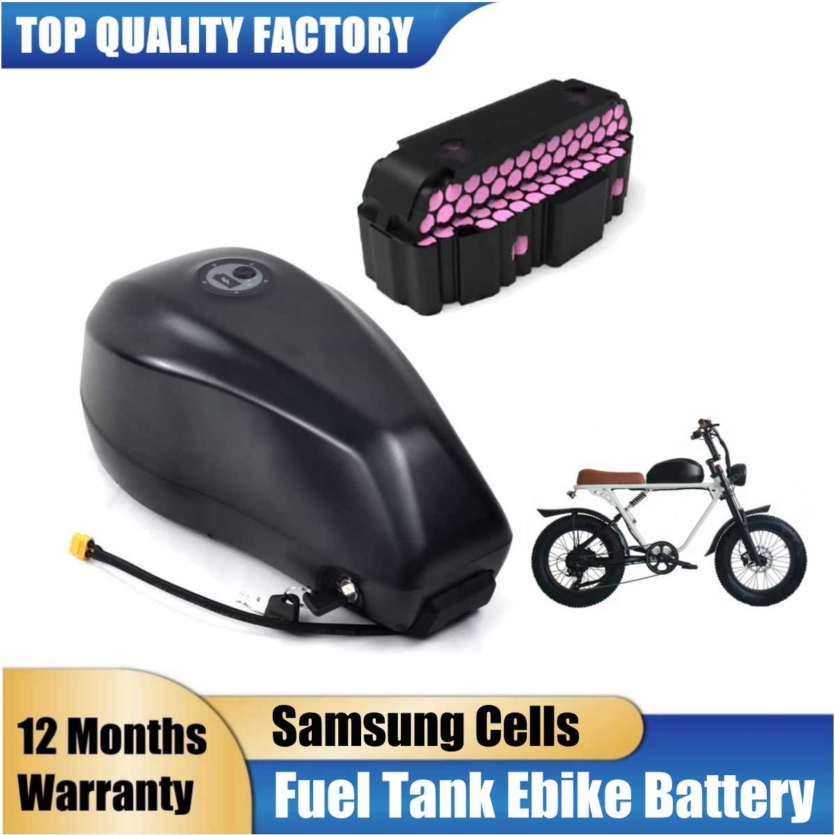 Fuel Tank Electric Bicycle Bat - Electric Bicycle Battery 72V 30Ah ulasan dan harga