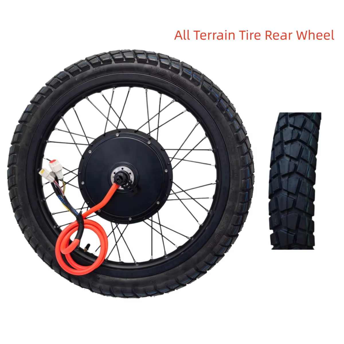 Ebike Motorcycle Rear Wheel Co - 72V 5000W Hub Motor Kit ulasan dan harga