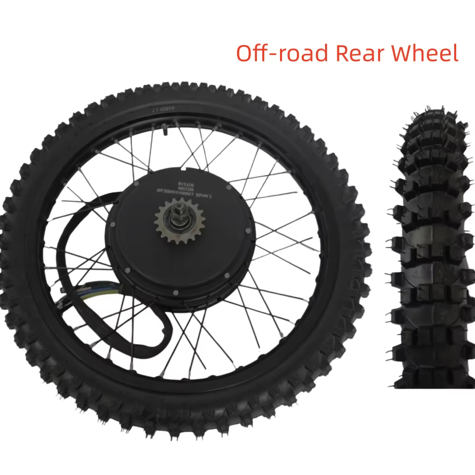 Ebike Motorcycle Rear Wheel Co - 72V 5000W Hub Motor Kit ulasan dan harga