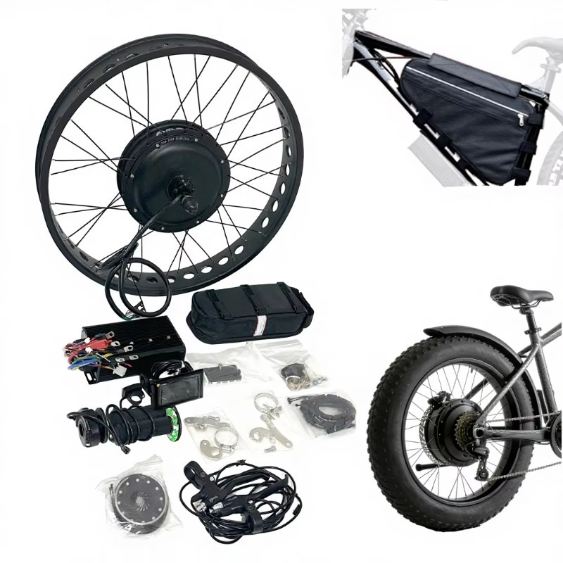 Super Fat Tire Hub Motor Kit 2 - Fat Tire Ebike Conversion Kit 2000W ulasan dan harga