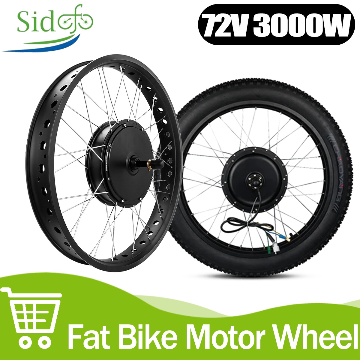72V 3000W Brushless Gearless H - 72V 5000W Hub Motor Kit ulasan dan harga