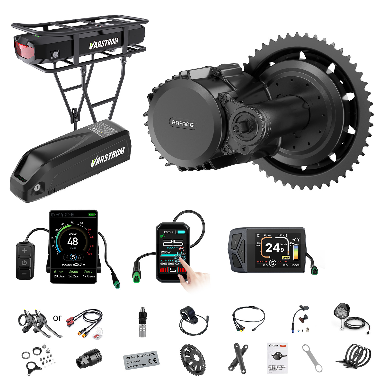 [US Shipping] Bafang Motor 750 - Mid Drive Motor Kit 52V 1000W ulasan dan harga