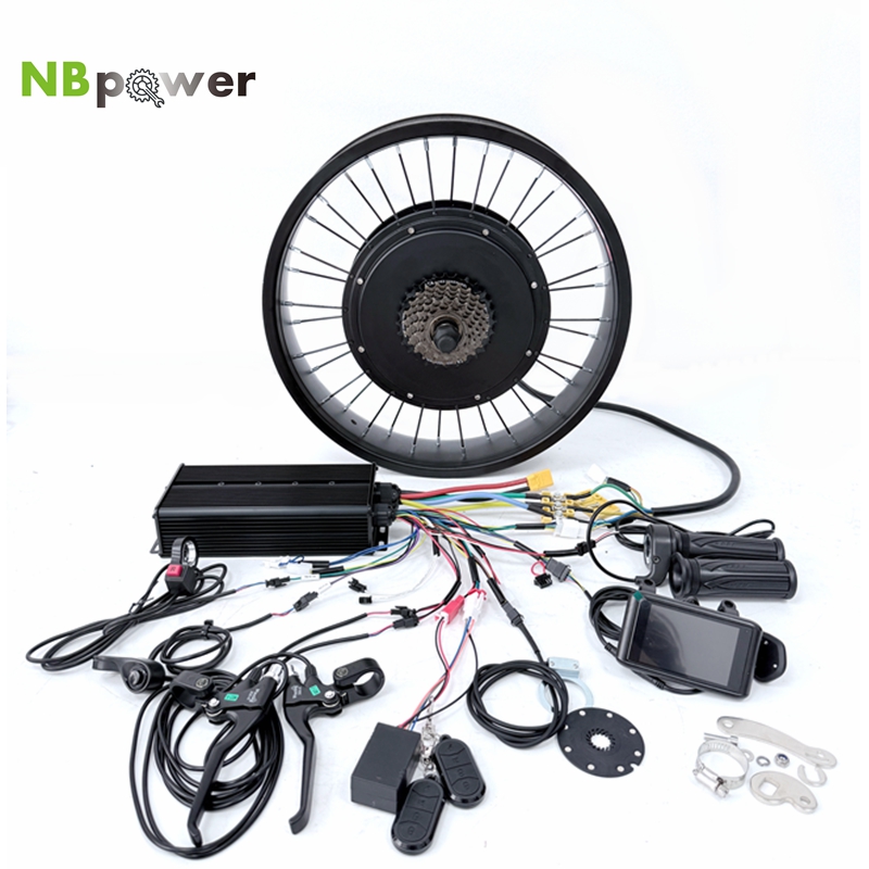 NBpower 170/190mm Dropout 48-7 - 72V 5000W Hub Motor Kit ulasan dan harga