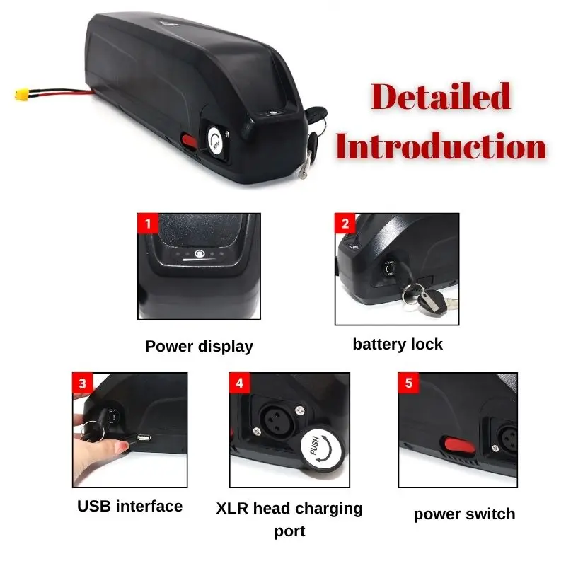 For Hailong Battery 36V 48V 52 - Ebike Battery 48V 20Ah Hailong ulasan dan harga