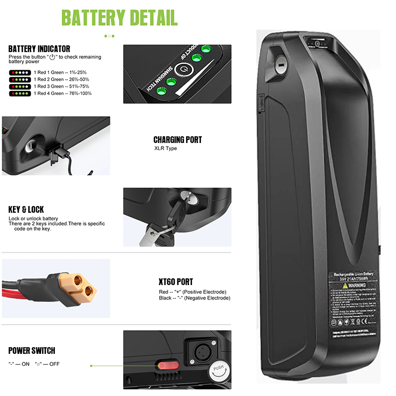 36v 48v 52v Hailong 60v 72v eb - Ebike Battery 48V 20Ah Hailong ulasan dan harga
