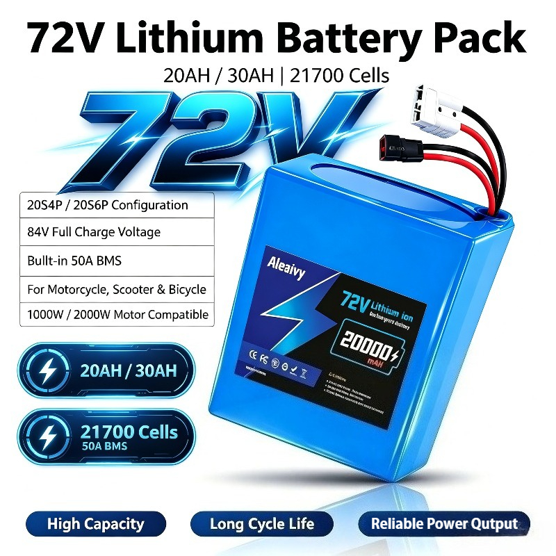 72V Battery 20S4P 20AH 20S6P 3 - Electric Bicycle Battery 72V 30Ah ulasan dan harga